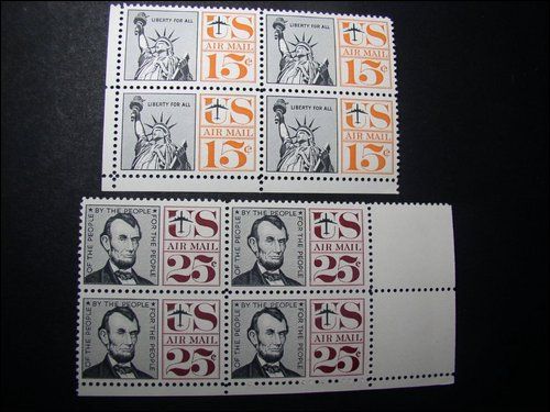 LARGE Unused 48 MINT Never Hinged OLD US PLATE BLOCKS Stamps 