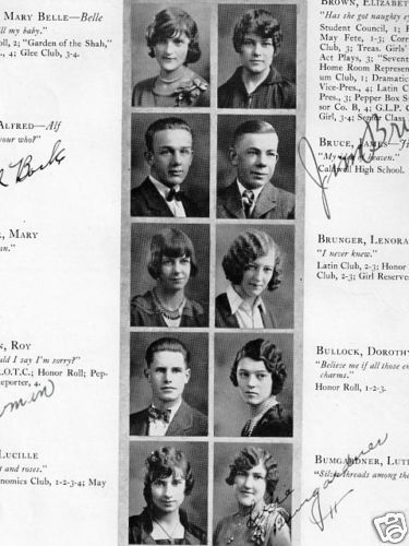 1929 Boise ID Idaho High School Yearbook~Photographs ++  