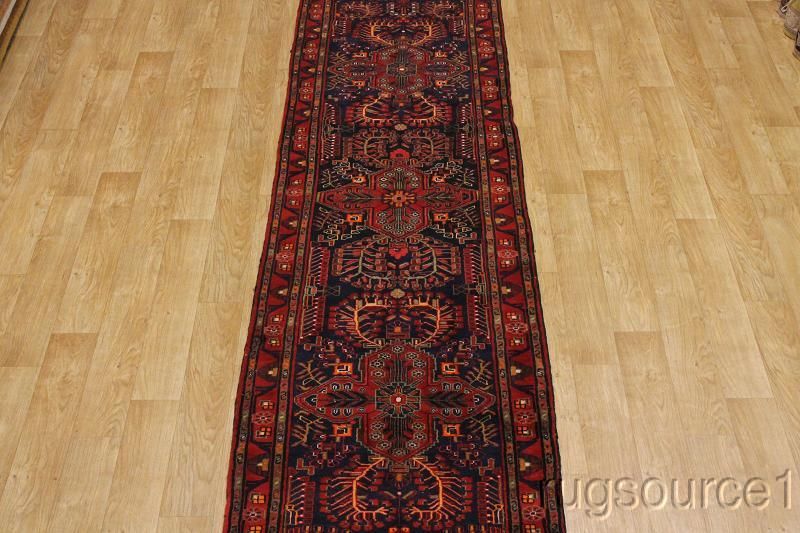   EXCELLENT FLORAL RUNNER 3X14 LILIAN HAMEDAN PERSIAN ORIENTAL AREA RUG