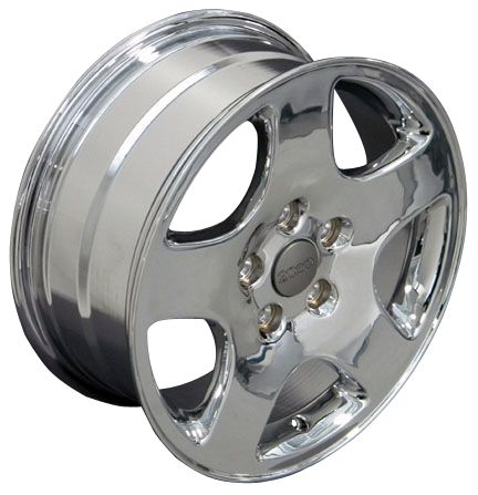 16 Chrome A4 Style Wheels with 215 55 16 Tires   16 x 7 Rims Fit Audi 