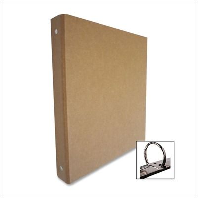 Ring Binder, Recycled, 10., 18/CT, Brown/Kraft AUA10252 