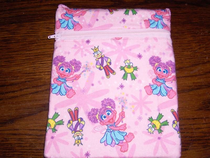 Abby Cadabby Sesame Street fabric tablet kindle bag  