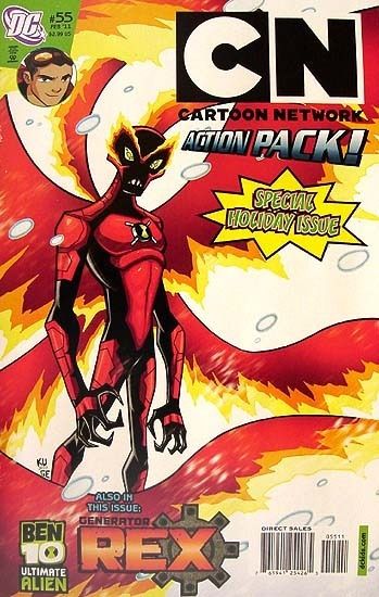 BEN 10 Ultimate Alien GENERATOR REX Comic # 55 Sold Out  