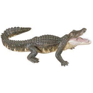 MARSH SWAMP ALLIGATOR 6.5 ANIMAL MINI VINYL FIGURE  