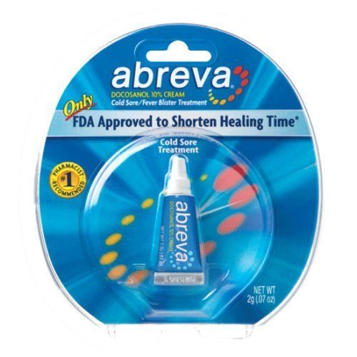 Abreva Cold Sore/Fever Blister Treatment, .07 Ounce TUB  