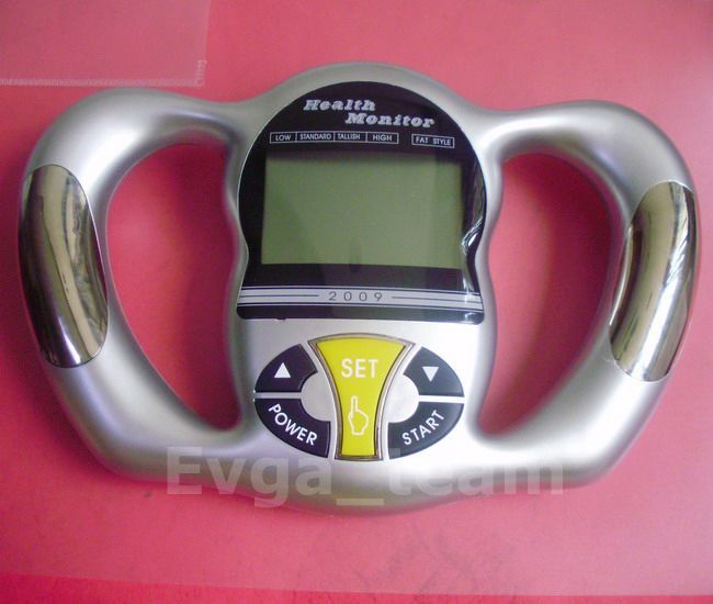 Digital Body Fat Analyzer Meter Tester Health Monitor  