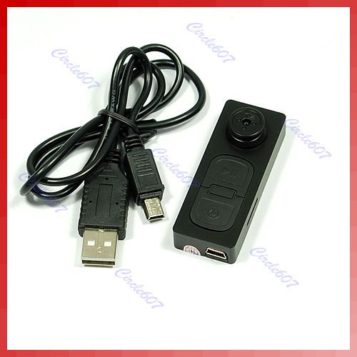 Spy Button Camera DV Video Camcorder Voice Recorder DVR  