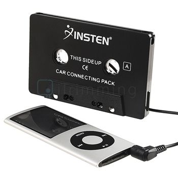 INSTEN CAR CASSETTE TAPE ADAPTER FOR CD  IPOD TOUCH  