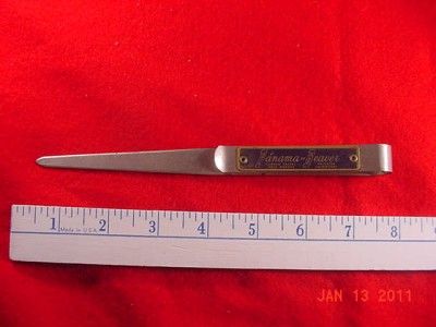 Vintage Letter Opener PANAMA BEAVER CARBON PAPER  