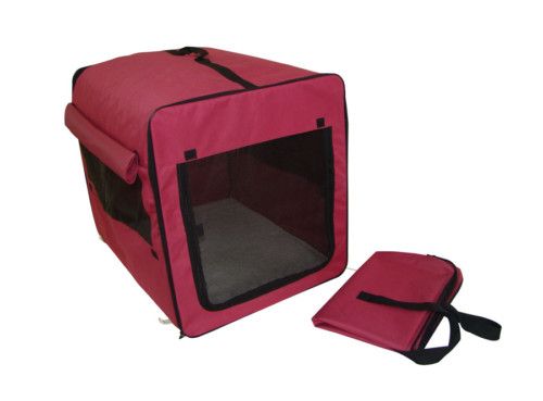 Dog Cat Pet Bed House Soft Carrier Crate Cage w/Case XR 814836016803 