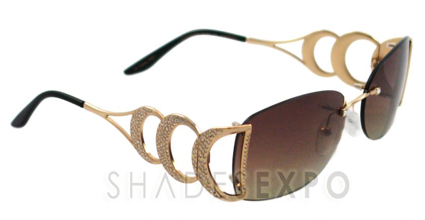 NEW Caviar Sunglasses CR 6844 GOLD C21 CR6844 AUTH  