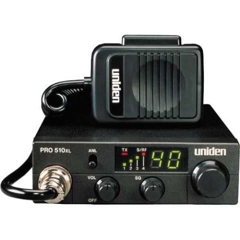 Black Uniden 40 Channel Pro510XL CB Radio NEW  