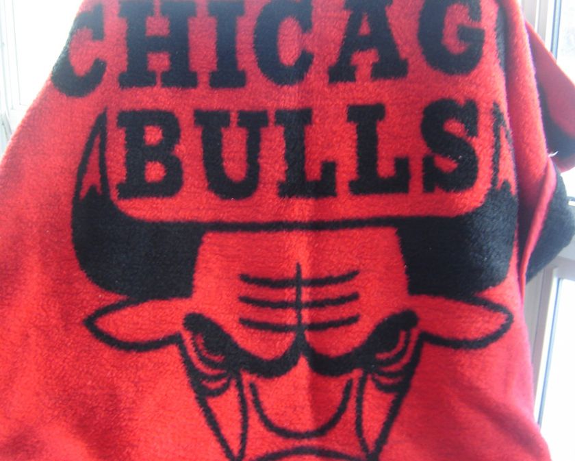 Chicago Bulls Blanket/Throw Older Biederlack  