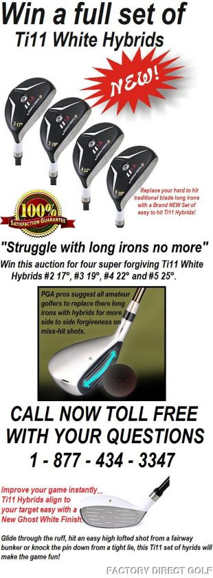 The Turbo Power Ti11 Hybrids are expanded from front to back and have 