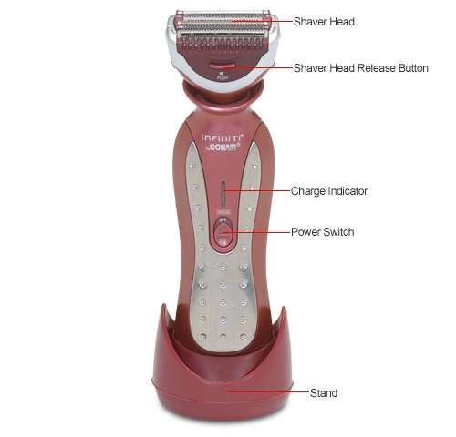 Conair Lwd500cs Curvations Infiniti Ladies Shaver  