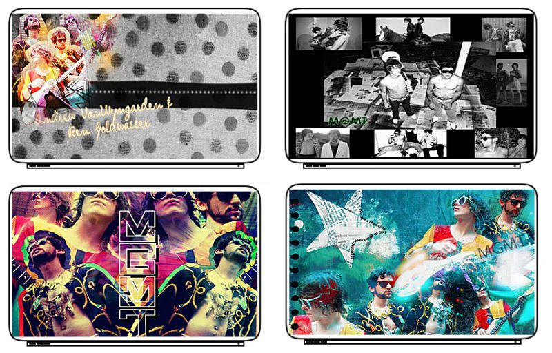 Music MGMT Laptop Netbook Skin Cover Sticker Decals HOT  