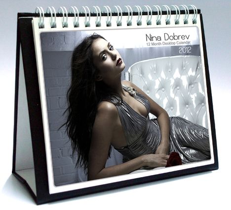 NINA DOBREV 2012 DESKTOP CALENDAR The Vampire Diaries  