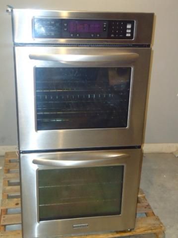 KITCHENAID KEBS277SSS 27 Double Electric Wall Oven  