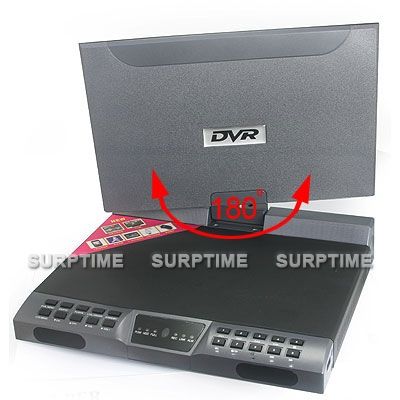 8CH Standalone CCTV DVR Built in 10 Monitor TV Player IE 3G Mobile 