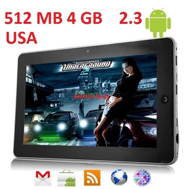   / SUPERPAD ANDROID 2.3 / 2.2 TABLET EBOOK READER WIFI LAPTOP PC USA