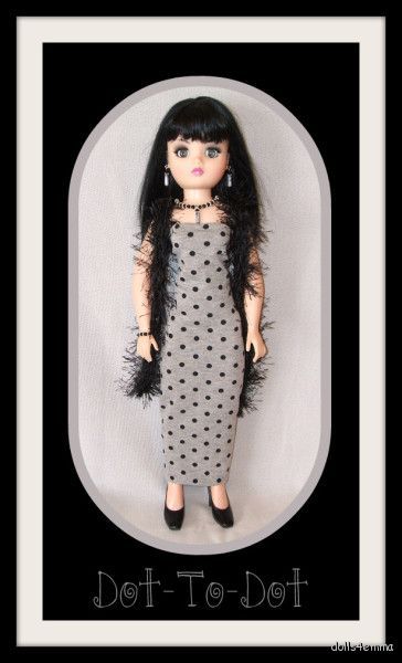 SALE OOAK HANDMADE FASHION Gown + Jewelry 4 MA CISSY Doll Boa custom 