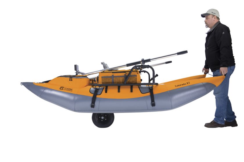 Colorado XT 9 ft Pontoon Boat for Fly Fishing   Pumpkin  