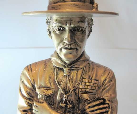 Founder of World Scout Movement Lord Baden Powell of Gilwell BP Figure 