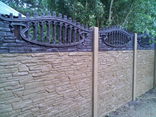 Precasting concrete/cement Fence broshure/home/garden  