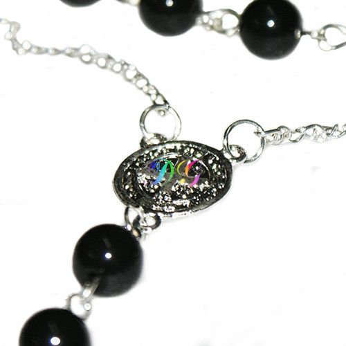 Girl Mens Beads Chain Bible Cross Pendant Necklace Gift  