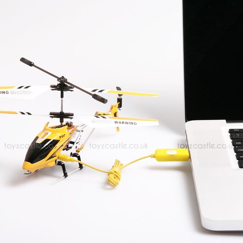   GYRO Pico Metal Body Gyro Sensor Rc 3.5 Channels Helicopter FREE Blade