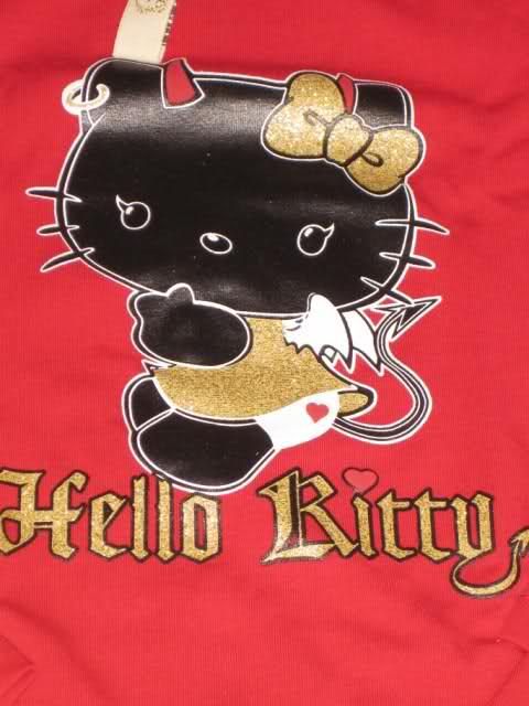 shirt Hello Kitty Diavoletto+CappNatale 12anni 6684  