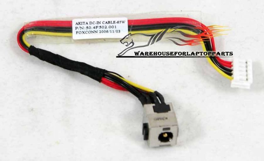 Original HP Pavilion dv2000 DC Power Jack 50.4F502.001  