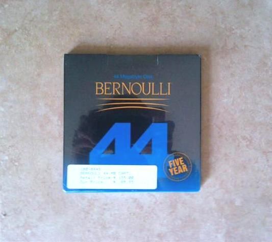 Rare Vintage 1986 Iomega Bernoulli 44 MB Disk  