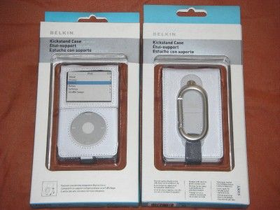 White BELKIN Kickstand Case for iPod CLASSIC NIB  