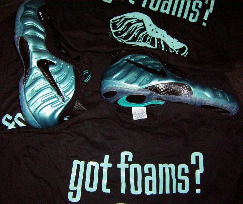 Foamposite Electric Blue Retro shirt Lebron kobe Jordan  