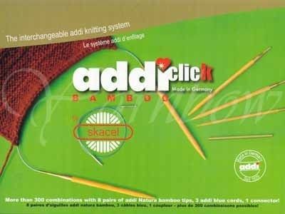 Addi Click The Interchangeable BAMBOO knitting system  