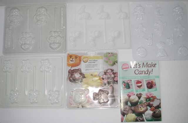 Lot Wilton Candy Making Mold Easter Lamb Bunny Fall  