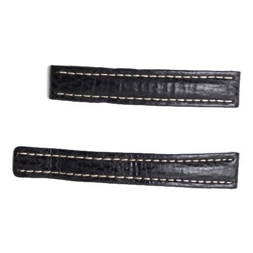   Leather Band 19mm & 22mm Watch Case Width, For 18mm Folding Clasp 936Y