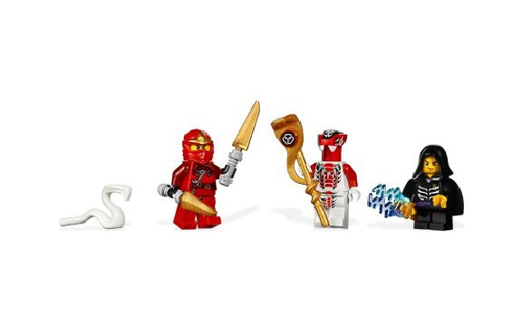 Brand Korea Lego 9443 Ninjago Models Figuren Waffen Spinjitzu 