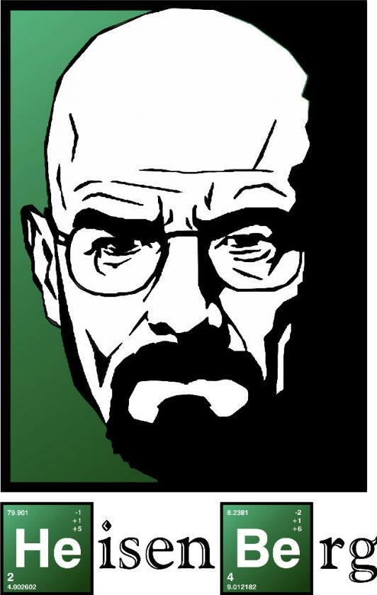 HEISENBERG, BREAKING BAD, WALTER WHITE T shirt  