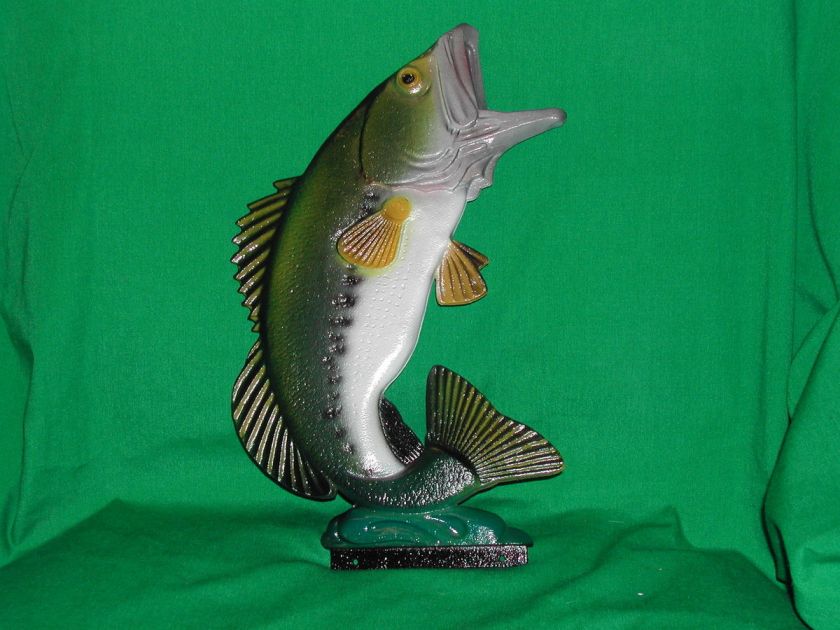 Bass FIsh Mailbox Attachment Topper Closeout SALE  