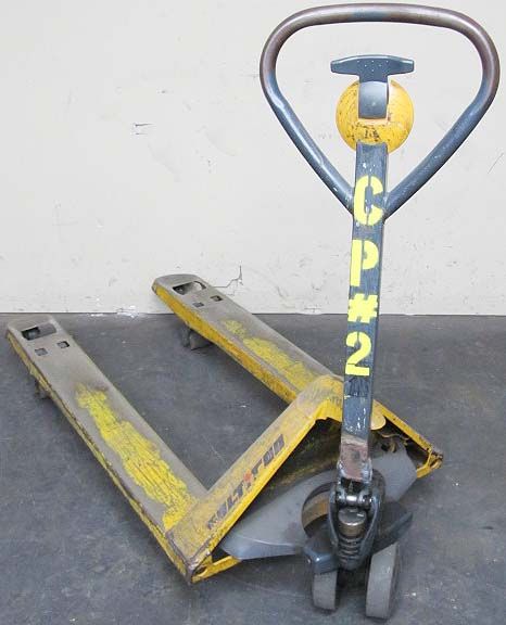 MULTITON HYDRAULIC PALLET JACK 5,500 LB CAPACITY MODEL TM27X48  