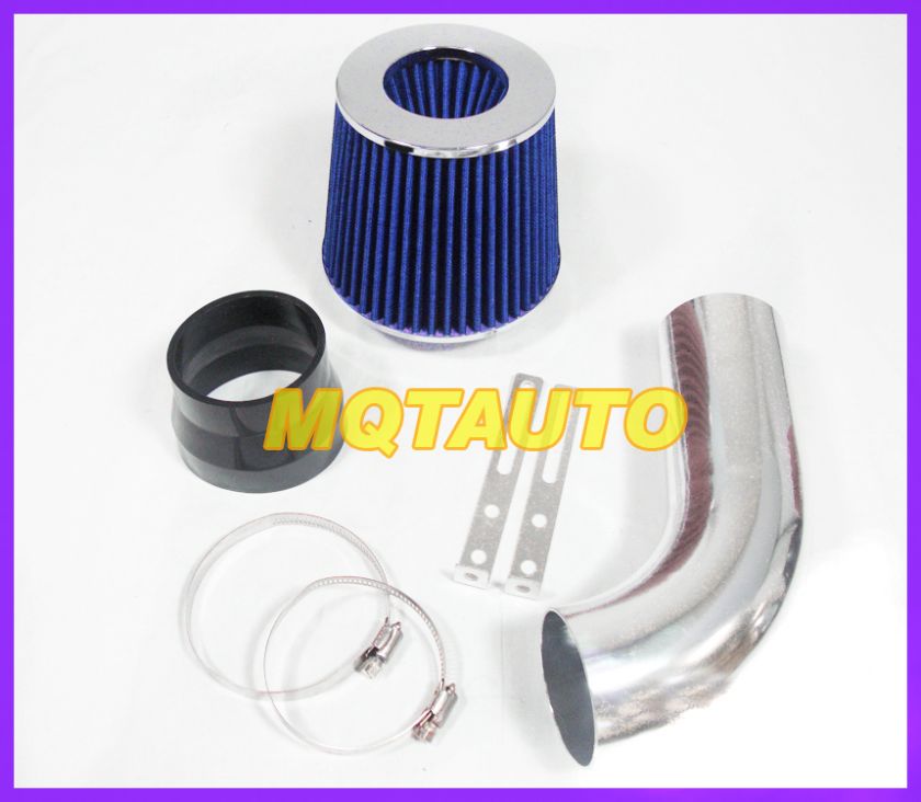 BLACK/BLUE MERCEDES BENZ E320 E420 E430 AIR INTAKE + FILTER 1996 2002 