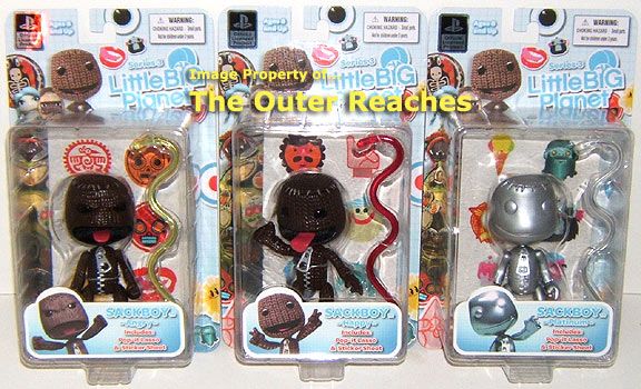   SERIES 3 Mezco 2011 SACKBOY 3 Action Figure SET NEW & IN STOCK  