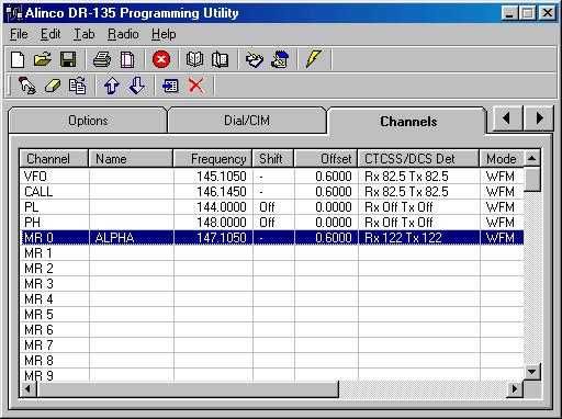 Alinco Software DR 135 DR 235 DR 435 DR 620 DR 635  
