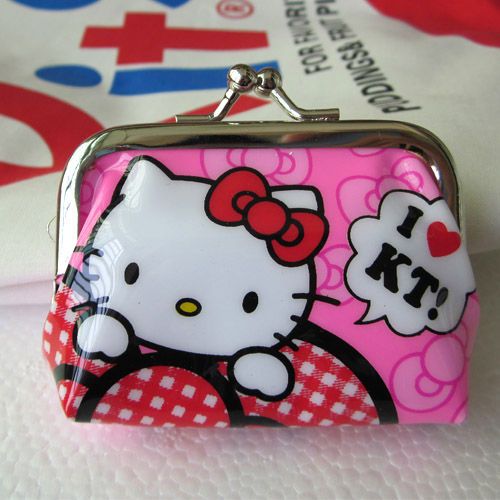 A26 favor hellokitty Girl coin kid hand Mini bag Purse  