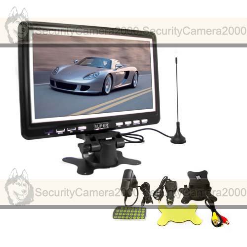   Automobile TFT LCD Color TV Monitor Digital Photo Frame Package