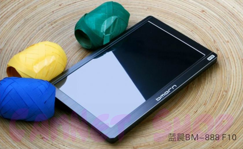 Bmorn BM 888F10 7.0 8GB Touch PDF Reader MP4 Player  