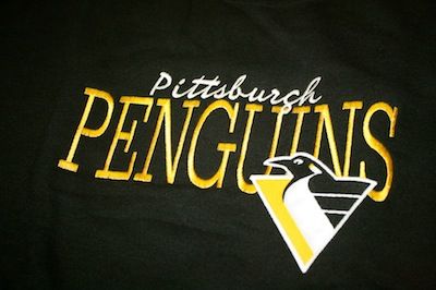Vintage Pittsburgh Penguins Game crewneck sweatshirt NWT Jagr Lemieux 