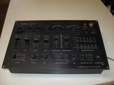 NUMARK STUDIO MASTER DM 1800 EQUALIZER MIXER PRE AMP DJ MUSIC  